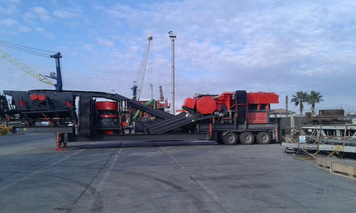 General 944 Mobile Crushing and Screening Plant has Reached Africa
