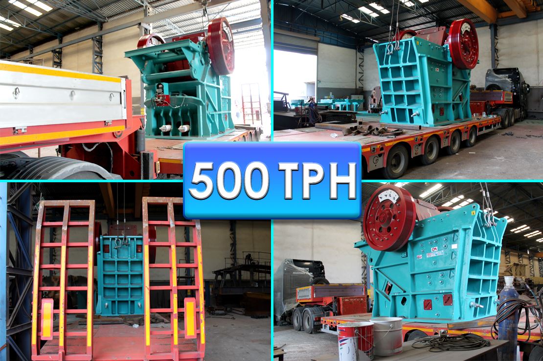 GENERAL MAKINA's Primary Jaw Crusher (140) is in the ivory coast