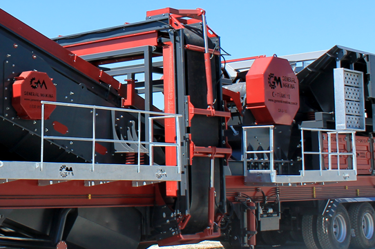 Mobile 90 Jaw Crushing & Washing Screening Plant