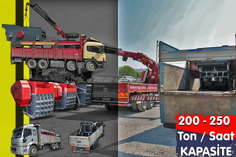 Transport postrojenja za drobljenje i prosejavanje boksita