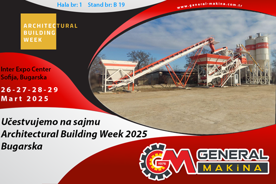 Učestvujemo na sajmu u Bugarskoj Architectural Building Week 2025