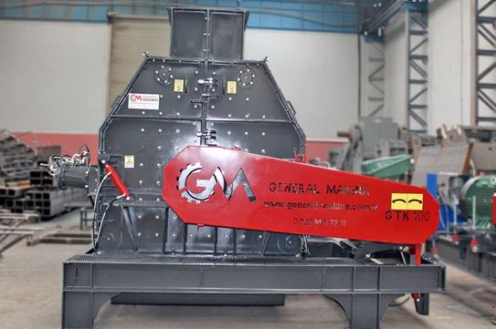 РОТОРНАЯ ДРОБИЛКА С ВЕРТИКАЛЬНЫМ ВАЛОМ | GENERAL MAKINA