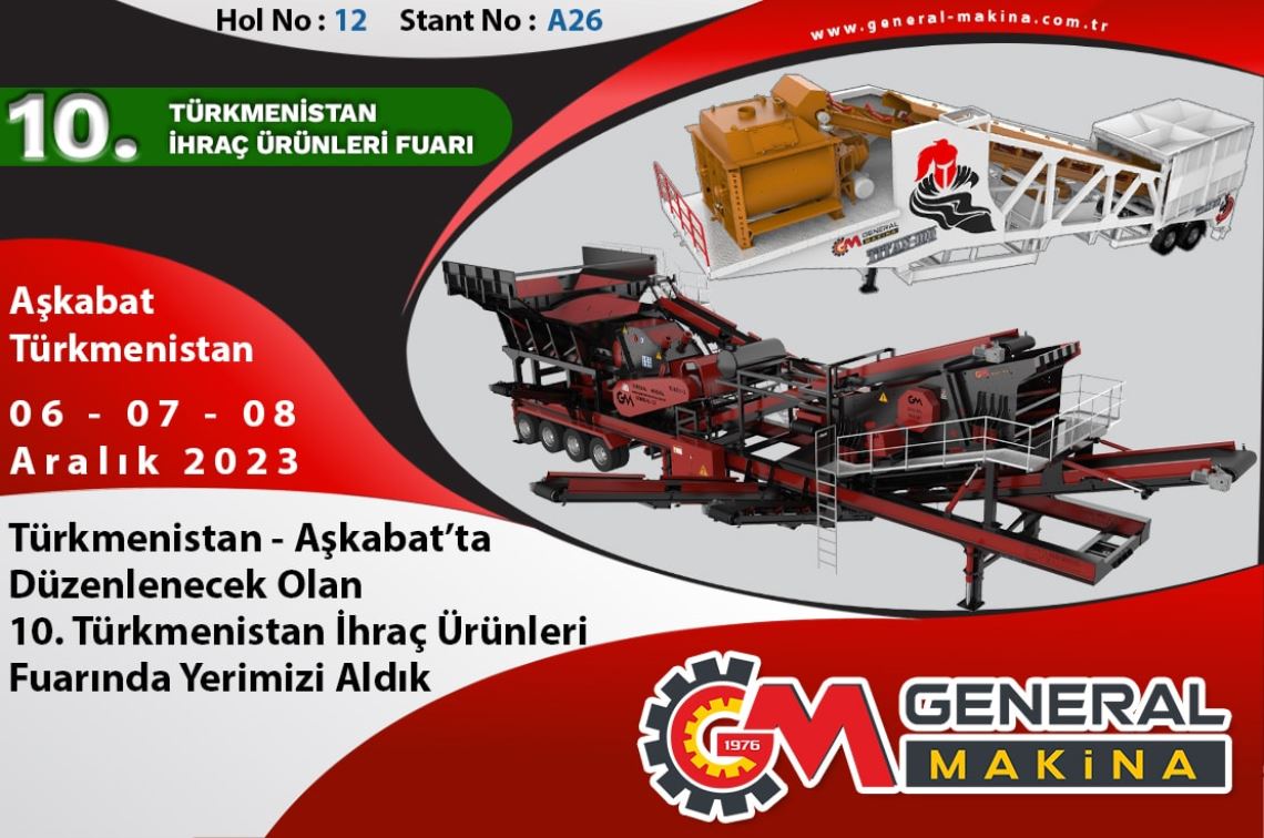 10. Türkmenistan İhraç Ürünleri Fuarı