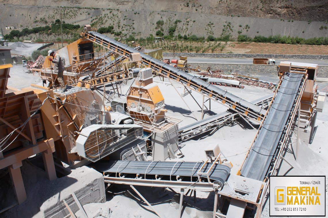 350 t/h Stone Crushing Plant manufacturing was done for Hakkari