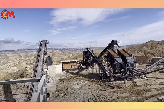 350 Ton - Saat Kapasiteli Kırma Eleme Tesisi - Cezayir