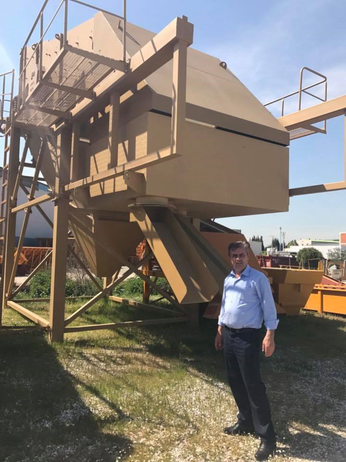 500 T H General Machinery Fixed Screening Plant arrived Kosovo