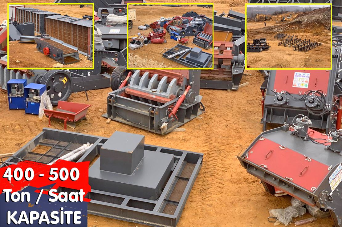 500 Ton / Hour Capacity Stone Crushing and Screening Plant Installation in Serbia