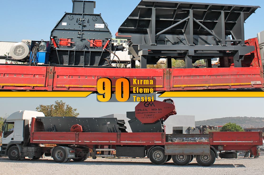 90 Fixed stone Crushing and Screening Plant - Azerbaijan
