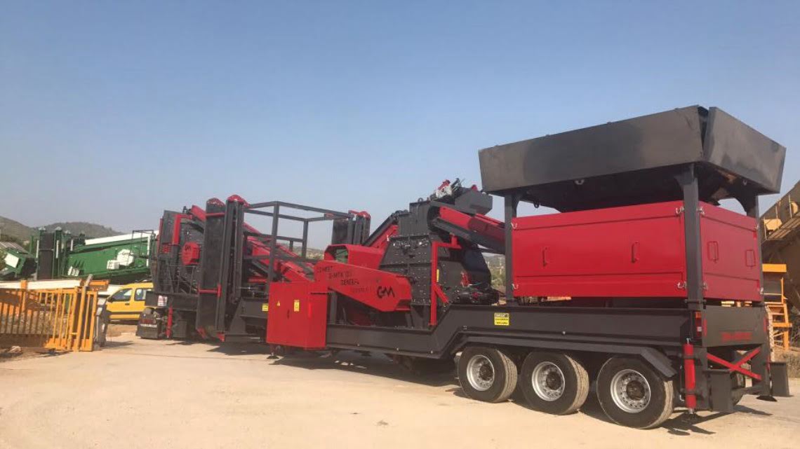 Adana'ya G-MTK 130 Mobil Tersiyer Kırıcı İmalatı Yapıldı.