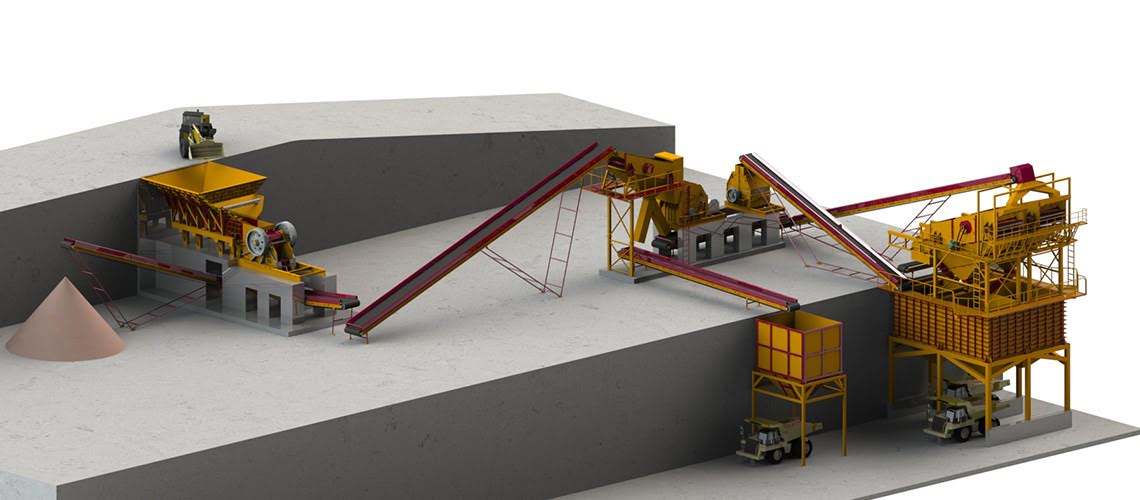 Basalt Crushing Plant