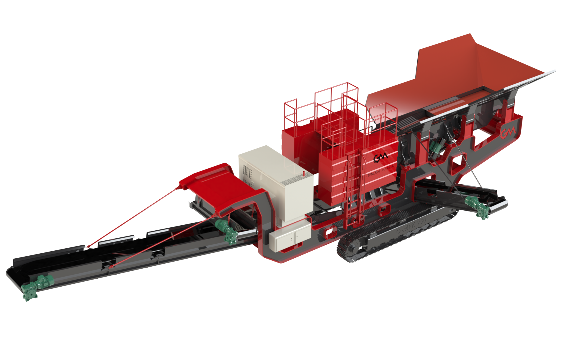 Concasseurs Mobiles Montés sur Chenilles