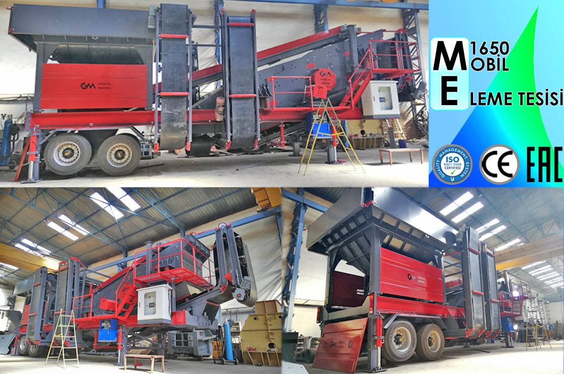 Eskişehir Belediyesi ME1650 Mobil Eleme Tesisi