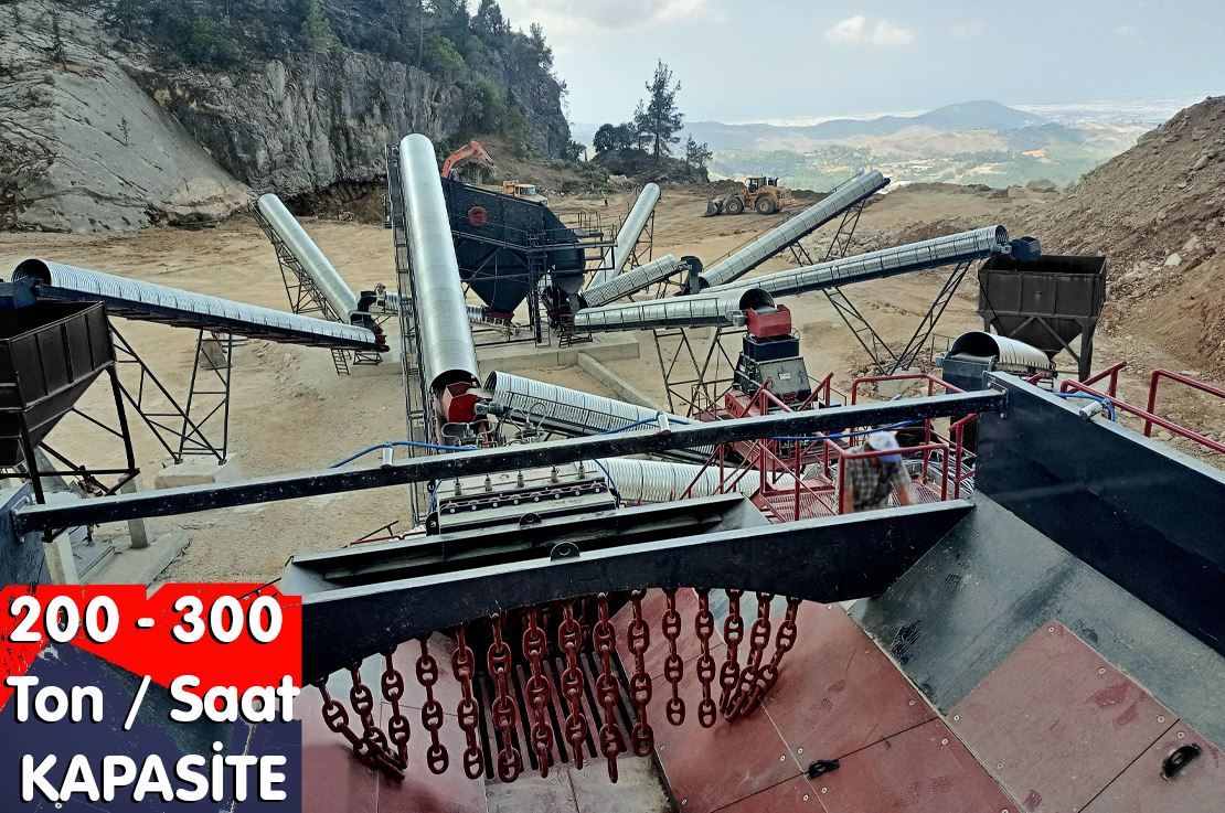 Fiksno drobilično postrojenje u Antaliji