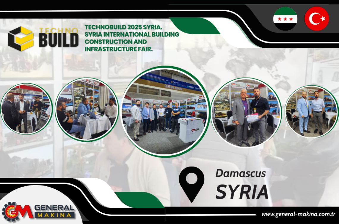 Finalizamos la Feria TECHNOBUILD 2025 en Siria