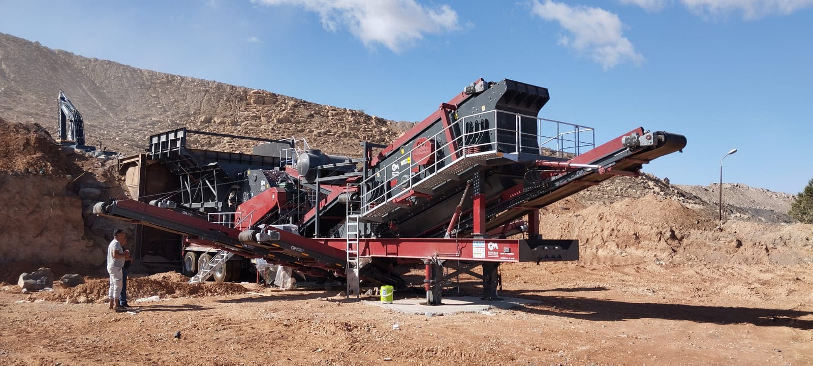 General 01 Mobile Crusher Plant - Algeria