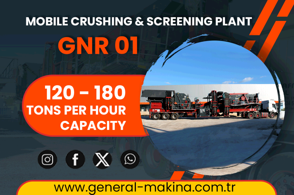 General 01 Mobile Crushing Plant on the Road to Tunisia