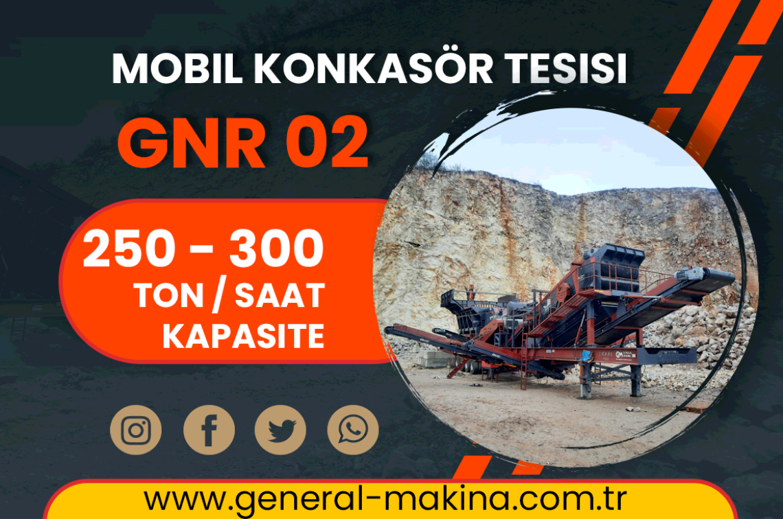General 02 Mobil Kırma Eleme Tesisi Kurulumu - Sırbistan