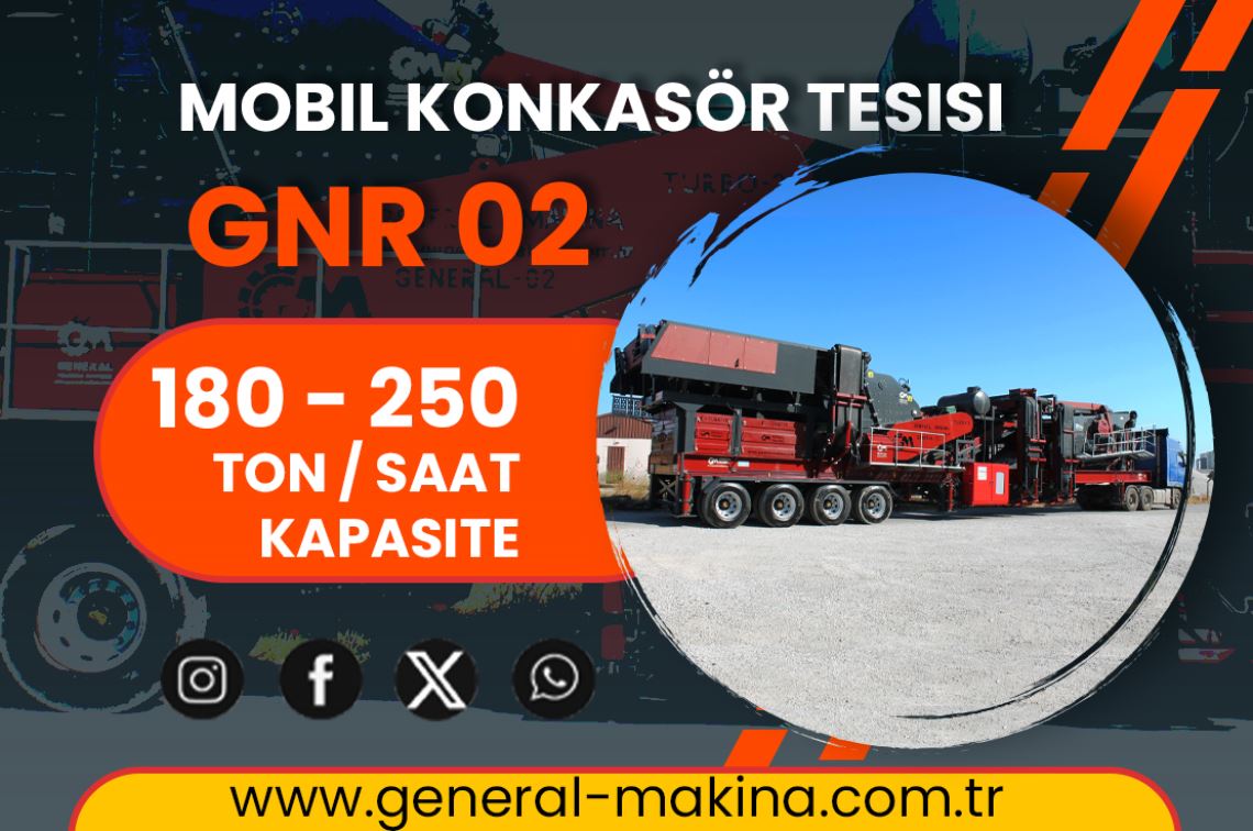 General 02 Mobil Konkasör Sevkiyatı – Balıkesir