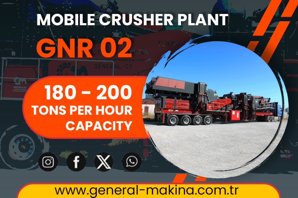 General 02 Mobile Crusher Shipment – Balıkesir