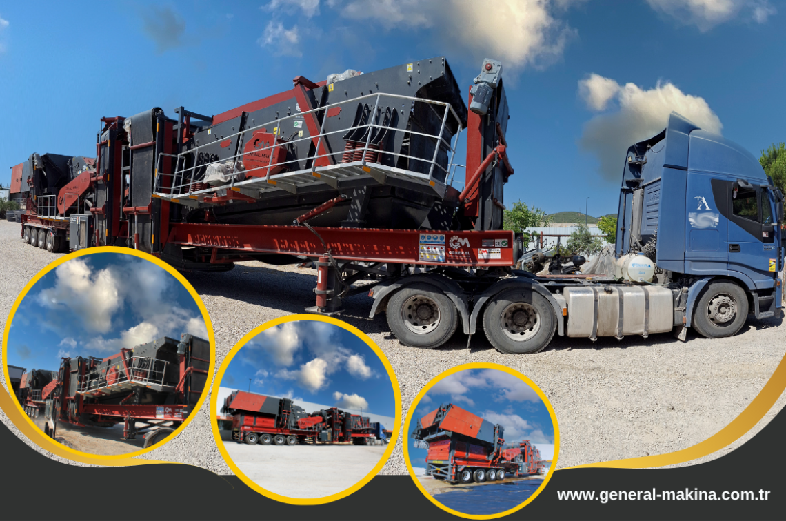 GENERAL 03 Mobil Konkasör Tesis Sevkiyatını Tamamladık