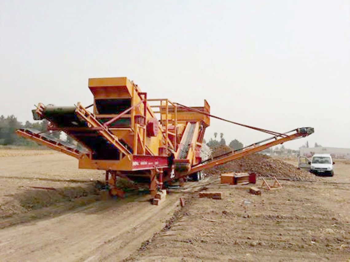 General 800 Mobile Stone Crushing Plant ready to produce in Urfa
