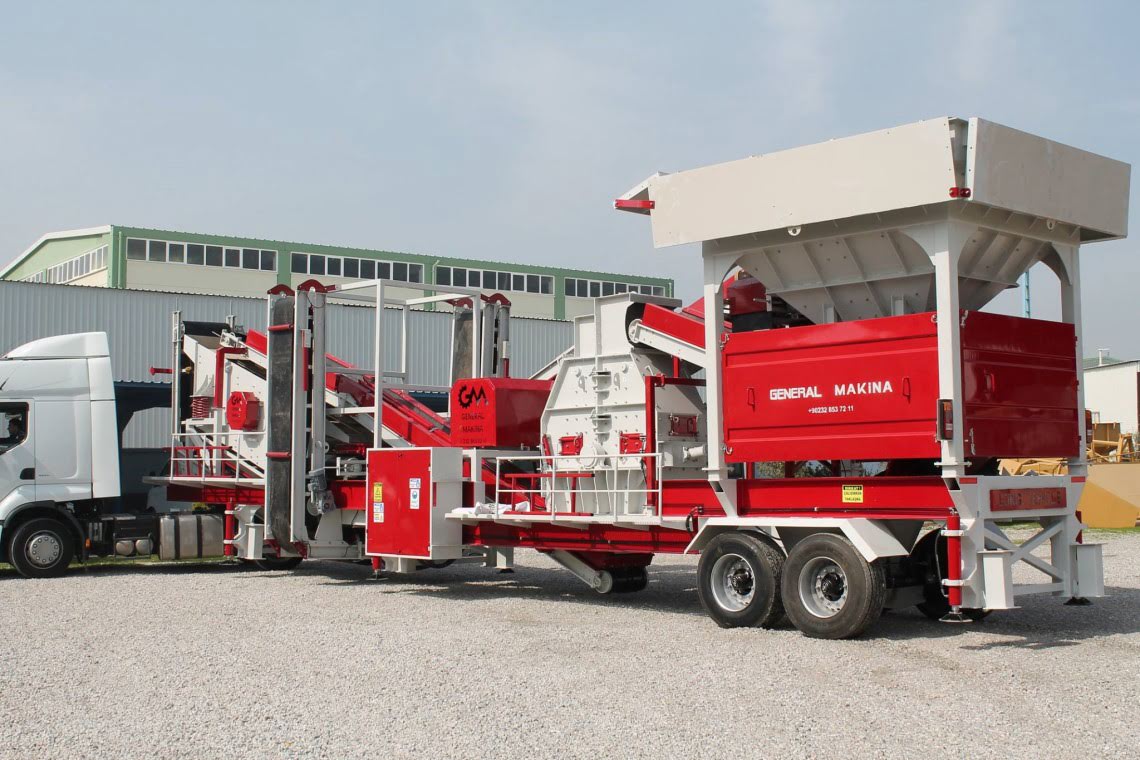 General Makina G-MTK65 Mobil Tersiyer Kırıcı Nakliyatı Gerçekleşti