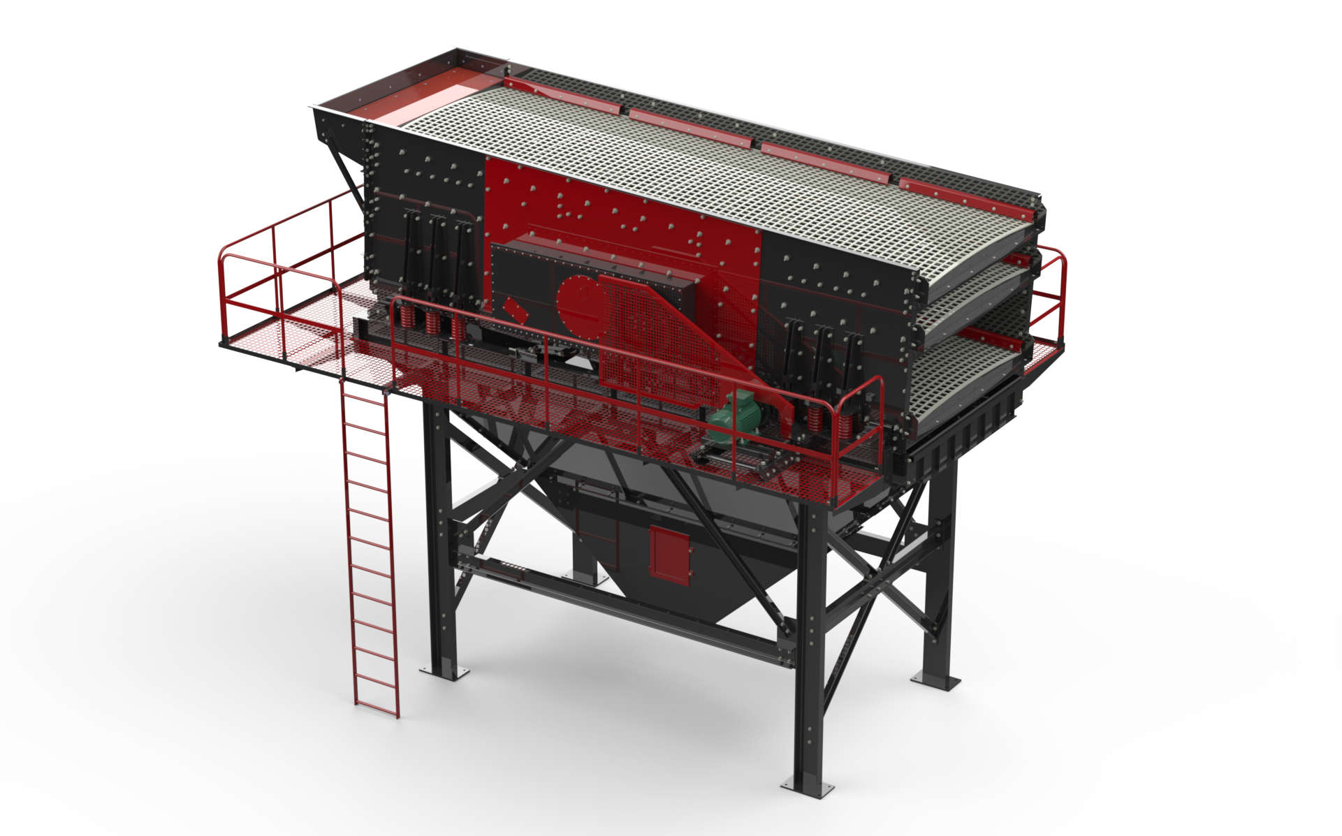 غربال تحكم بالاهتزازي