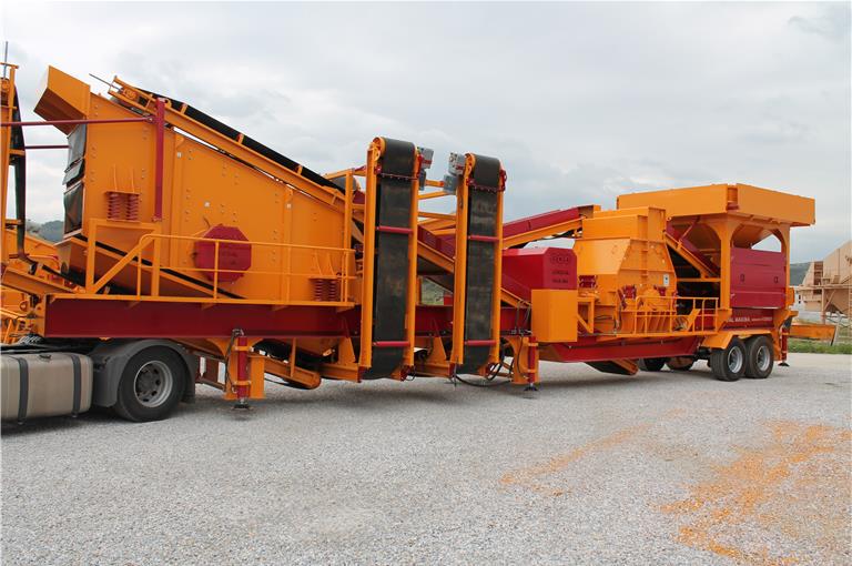 G-MTK 130 Mobil (Seyyar) Tersiyer Kırıcı