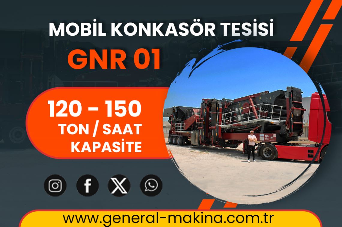GNR 01 Mobil Taş Kırma Eleme Tesisi İhracatı – Cezayir