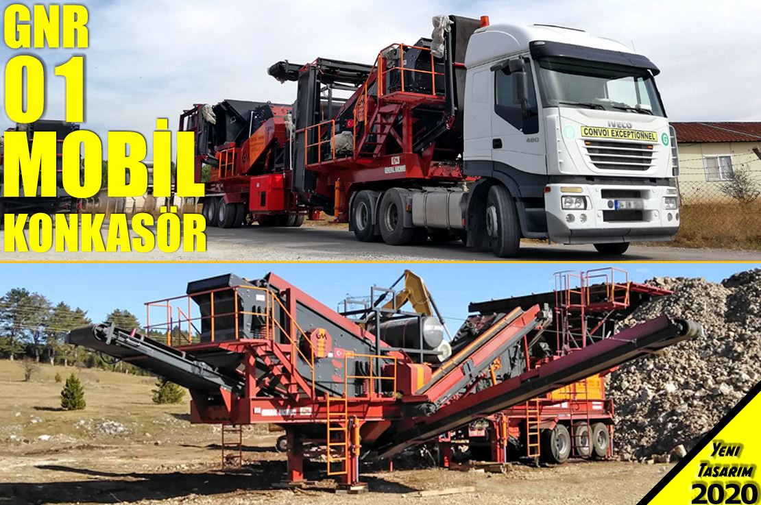GNR 01 Mobile Crusher Manufacturing and Export - MONTENEGRO