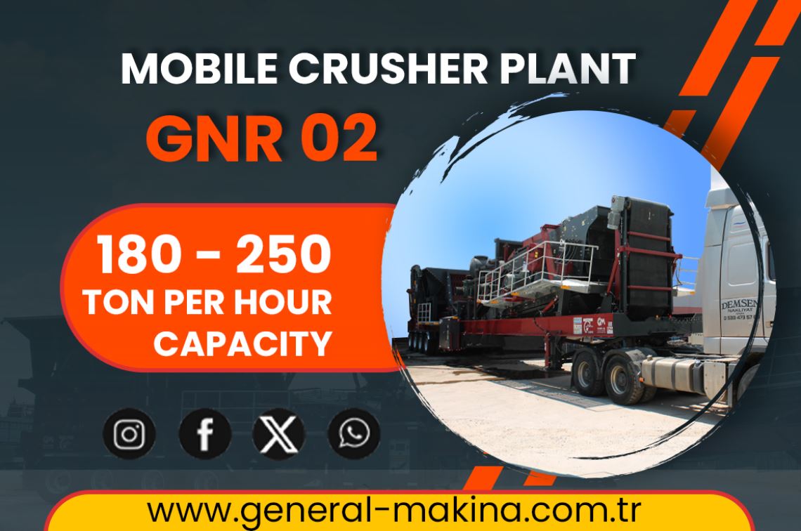 GNR 02 Mobile Stone Crushing and Screening Plant Export