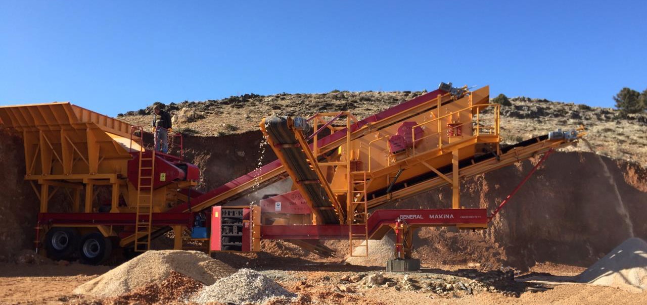 GNR 640 Mobil Kırma Eleme Tesisi - Türkiye