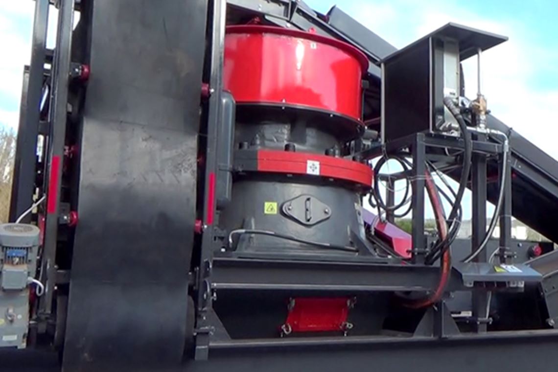 Mobile Cone Crusher System