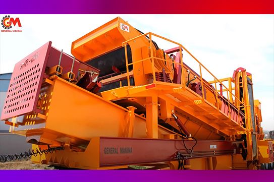 GNR M-DMK03 Mobil Kırma Eleme ve Yıkama Tesisleri