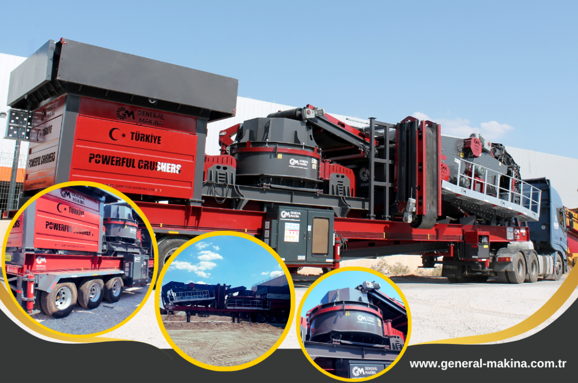 GNR MVSI 900 Mobile Vertical Shaft Crusher Shipment – Türkiye