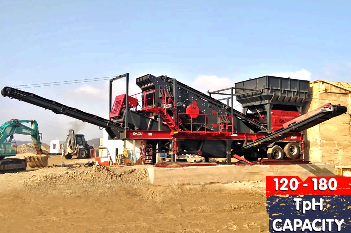GNR YM-1650 Mobile Washing & Screening Plant Installation Works