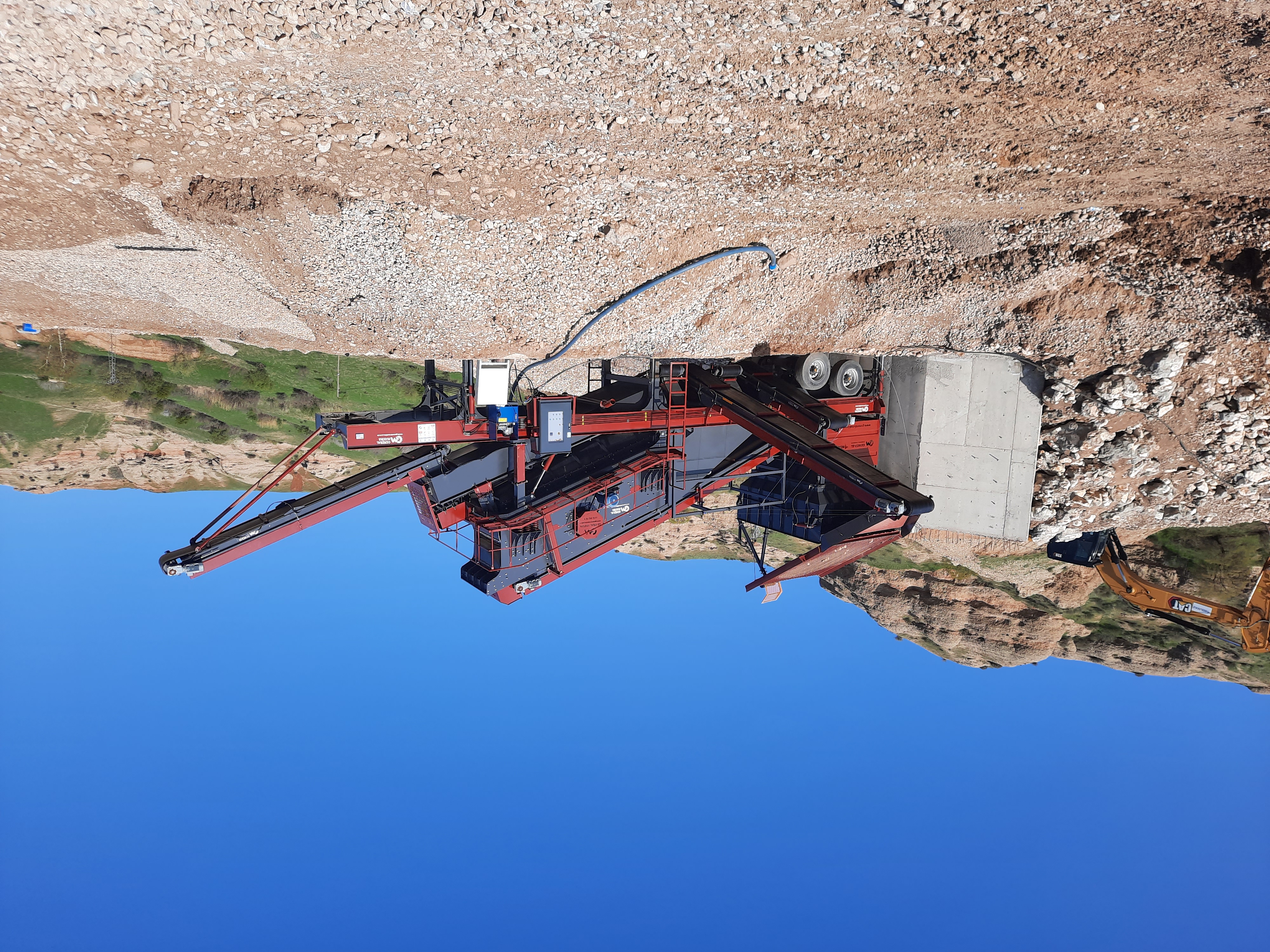 GNRM-YE 1650-4K Mobile Washing and Screening Plant - Türkiye