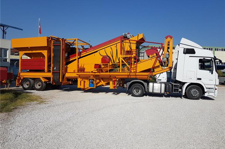 مصنع الغربلة المتنقلة GNR-YM1650