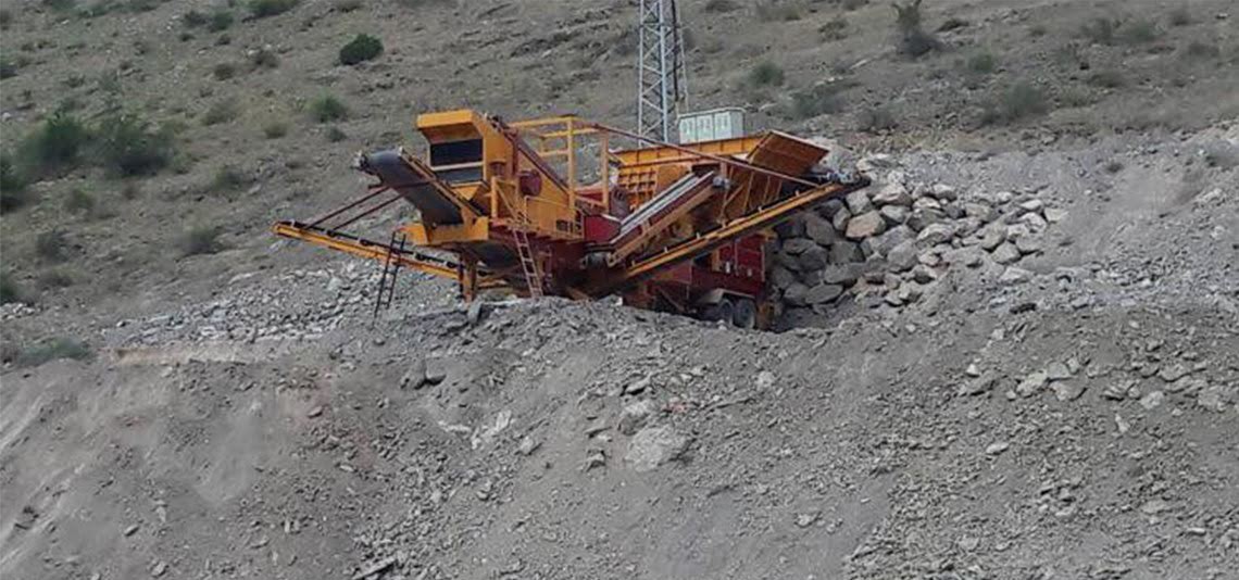Gümüşhane'ye General 01 Kırma Eleme Tesisi Gönderildi.