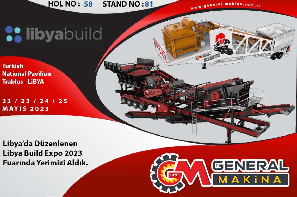 Libya Build Expo 2023 Fuarındayız
