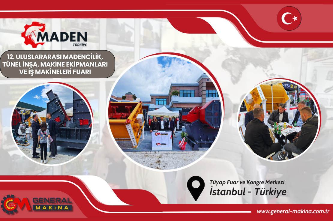  Maden Türkiye Madencilik ve İş Makineleri Fuarını Tamamladık