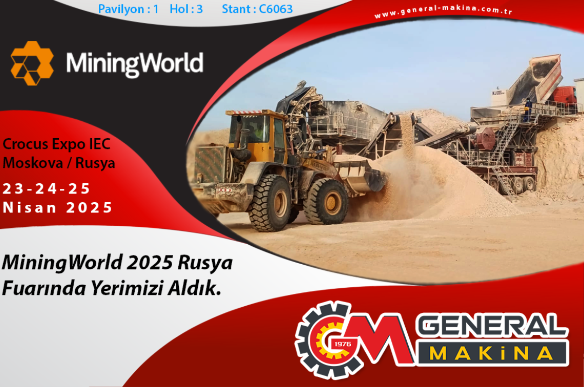 MiningWorld 2025 Rusya Fuarına Katılıyoruz
