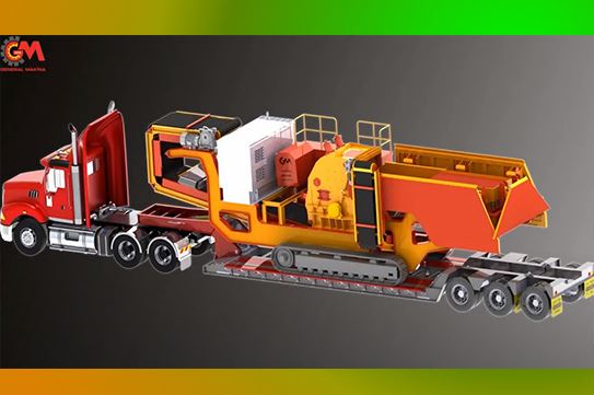 Mobil Paletli Kırma Eleme Tesisi