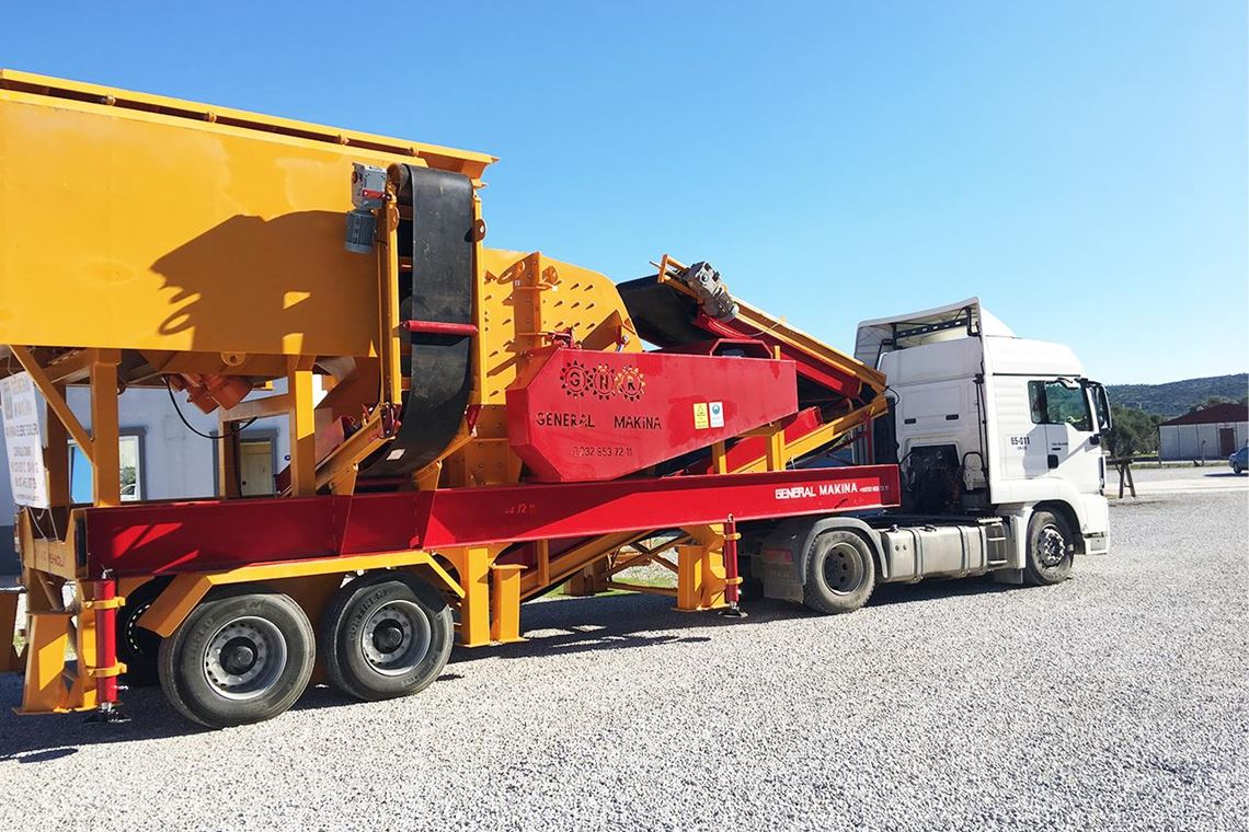 Mobil Sekonder Darbeli Kırıcı