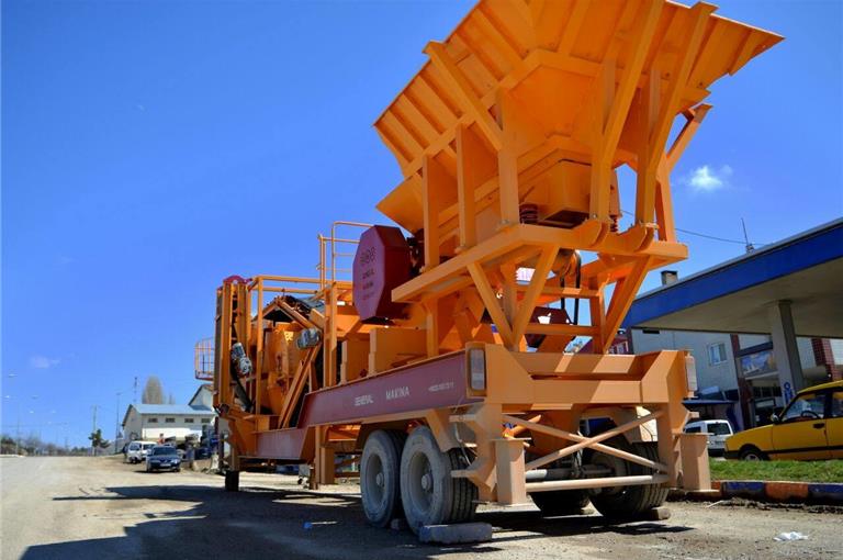Mobil Taş Kırma ve Eleme Tesisi Siparişi Tamamlandı - Anamur