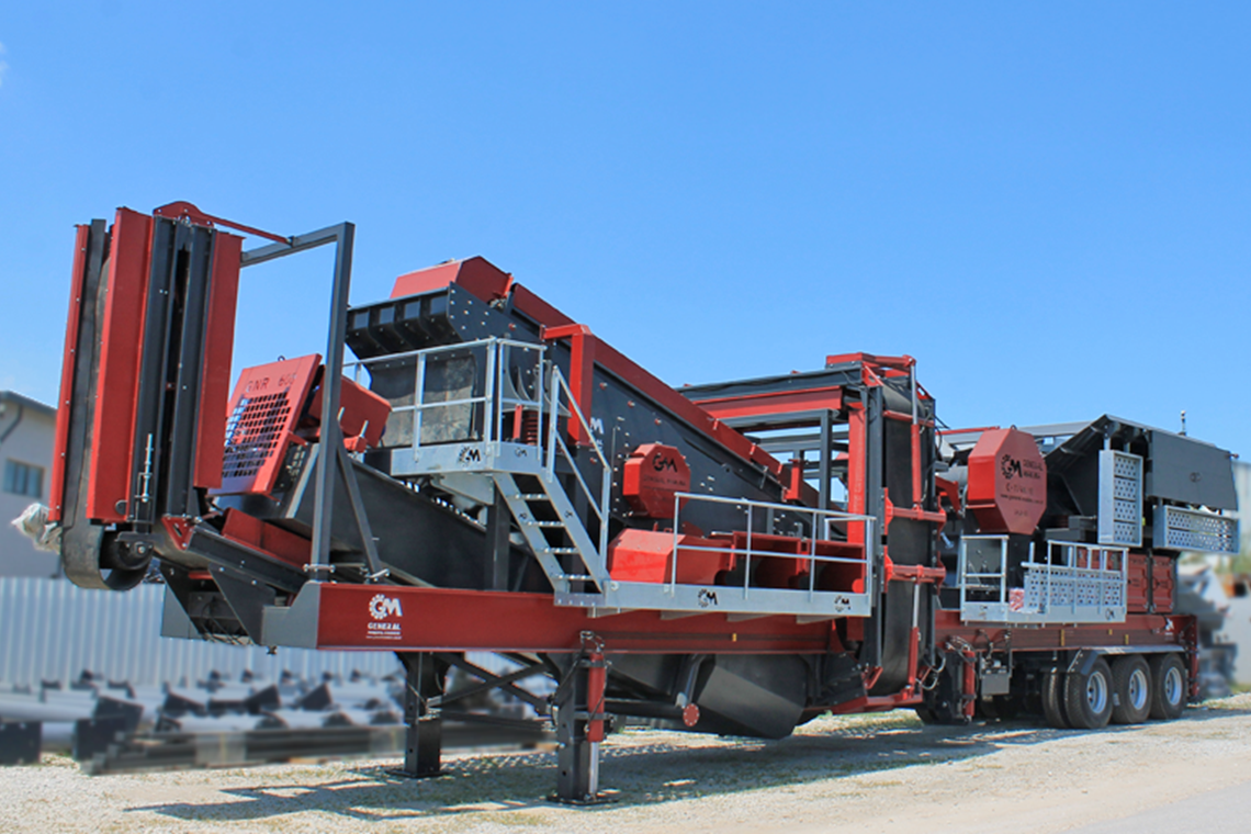 Mobile 90 Jaw Crushing & Washing Screening Plant