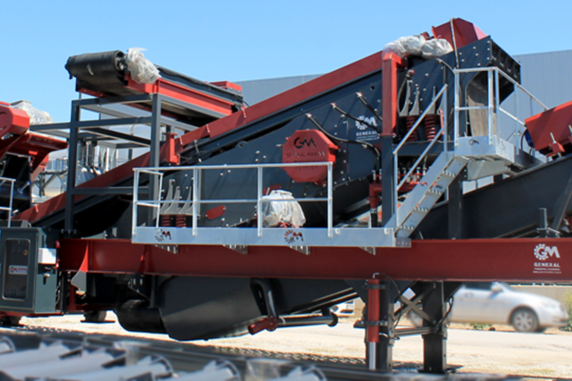 Washing Vibrating Screen System