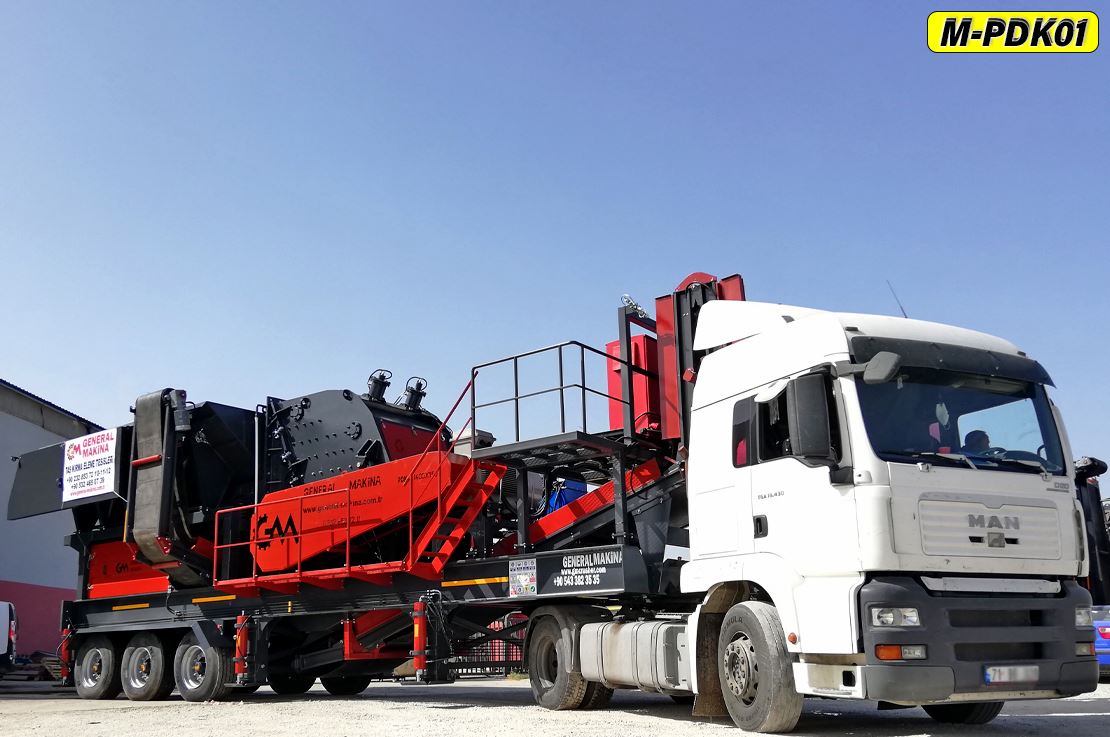 Mobile PDK 01 Impact Crusher - Mersin