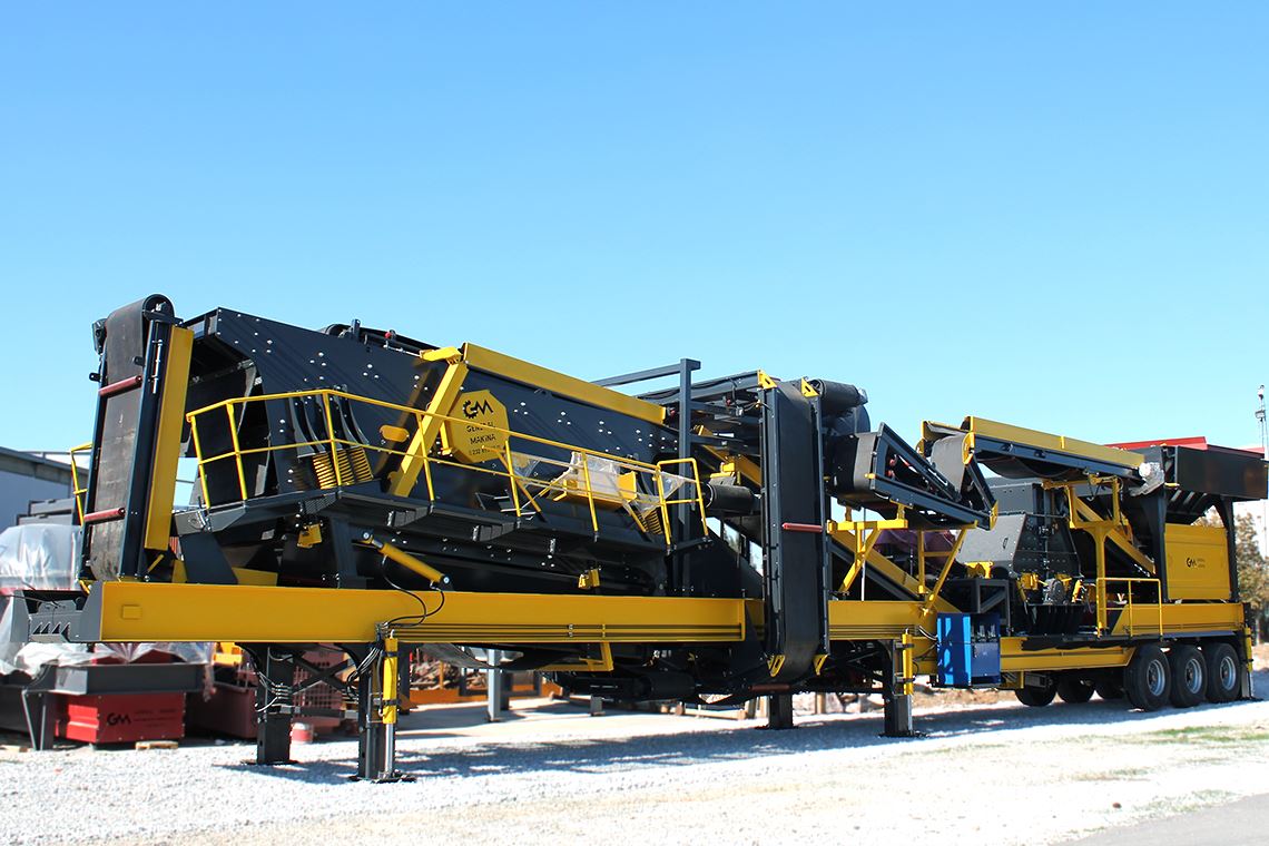 Мобильная Третичный Дробилка (для песка)