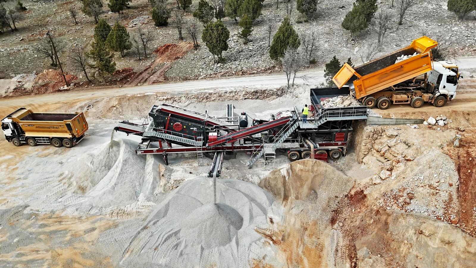 Mobilni postrojenje za drobljenje instalacija General 02 - Turska